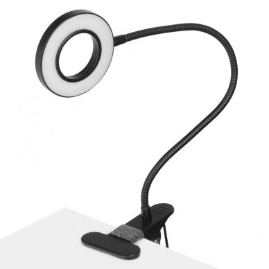 Stalinė lempa LED SNAKE RING BLACK 2