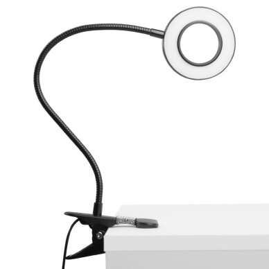 Stalinė lempa LED SNAKE RING BLACK 3