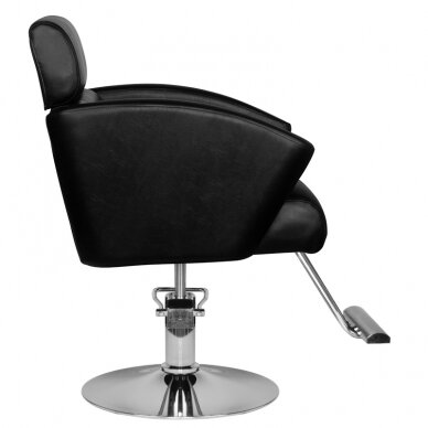 Frizieru krēsls HAIRDRESSING CHAIR BELLA STAR BLACK 4