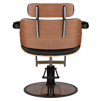 Парикмахерское кресло HAIRDRESSING CHAIR FLORENCE NUT BLACK 2 Парикмахерское кресло HAIRDRESSING CHAIR FLORENCE NUT BLACK 2