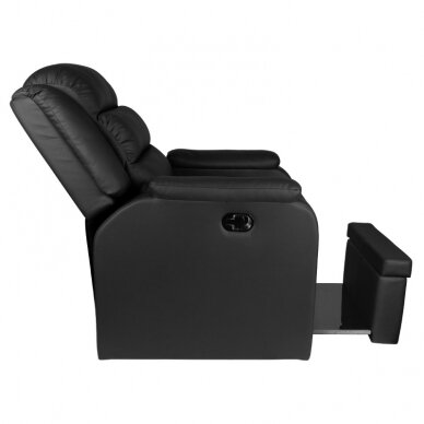 Pedikīra krēsls FOTEL SPA PEDICURE HILTON BLACK 4