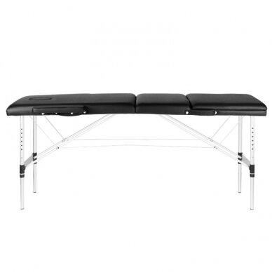Kokkupandav massaažilaud ALU COMFORT 3 BLACK 3