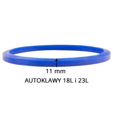 USZCZELKA SILIKONOWA DO AUTOKLAWÓW LAFOMED 18L I 23L 1