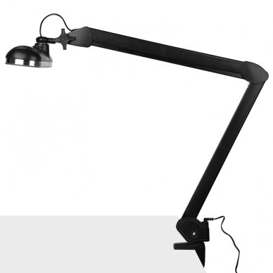 Kosmetologian LED-valaisin Elegante 12W Black (pöydälle asennettava) 1