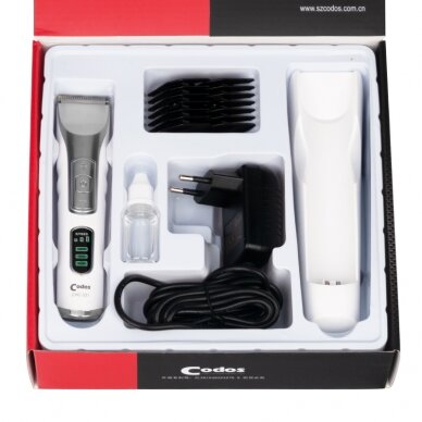 Hair trimmer Codos Professional CHC-331 Wireless White 2