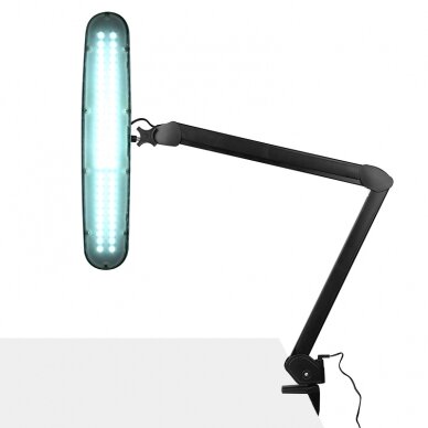 Kosmetologian LED-valaisin Elegante 1-12W Black (pöydälle asennettava) 3