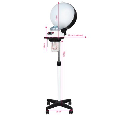 Парикмахерская-сауна и увлажнитель воздуха для парикмахерских салонов Gabbiano 658 4