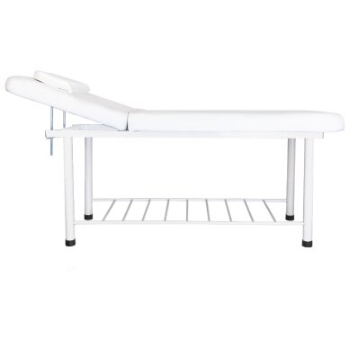 Stacionārs masāžas galds 812 (White) 2