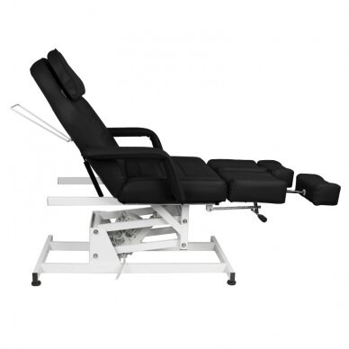 Kosmetoloģijas krēsls AZZURRO ELECTRIC 1 MOTOR PEDI BLACK 4