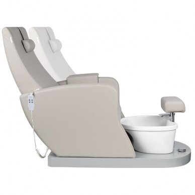 Педикюрное кресло с ванночкой для ног FOTEL SPA AZZURRO 016 GREY 2