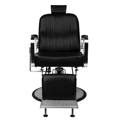Krzesło barberski GABBIANO BARBER CHAIR PATRIZIO BLACK 3 Krzesło barberski GABBIANO BARBER CHAIR PATRIZIO BLACK 3
