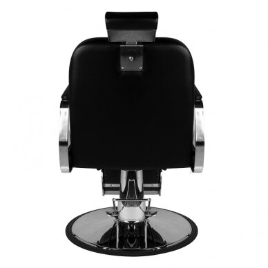 Krzesło barberski GABBIANO BARBER CHAIR PATRIZIO BLACK 4