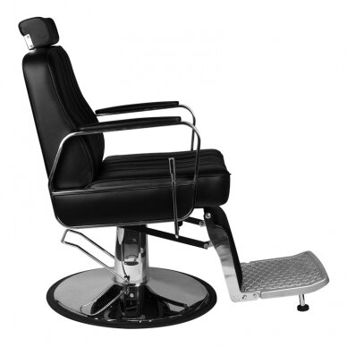 Krzesło barberski GABBIANO BARBER CHAIR PATRIZIO BLACK 2