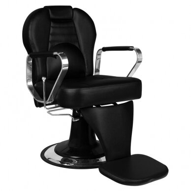 Barber krēsls Barber Chair Gabbiano Tiziano Black