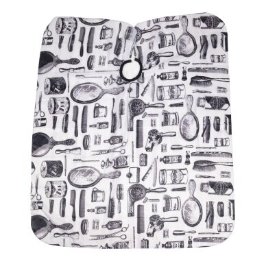 Парикмахерская накидка J-05 белая 1 Парикмахерская накидка J-05 белая 1