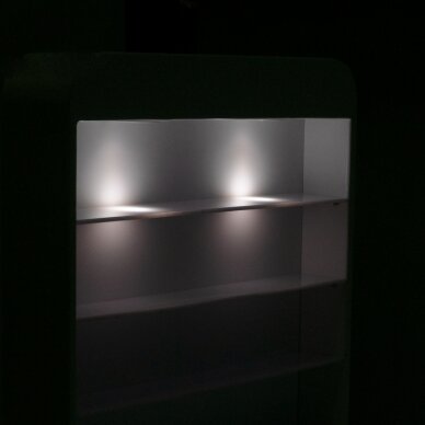 Manikürtisch mit Staubabsaugung COSMETIC DESK LEFT SHELF WHITE 8