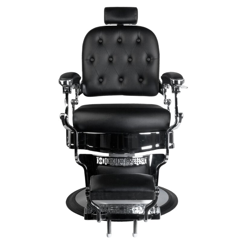 Fotel barberski Barber Chair Gabbiano Ernesto Black 6 Fotel barberski Barber Chair Gabbiano Ernesto Black 6
