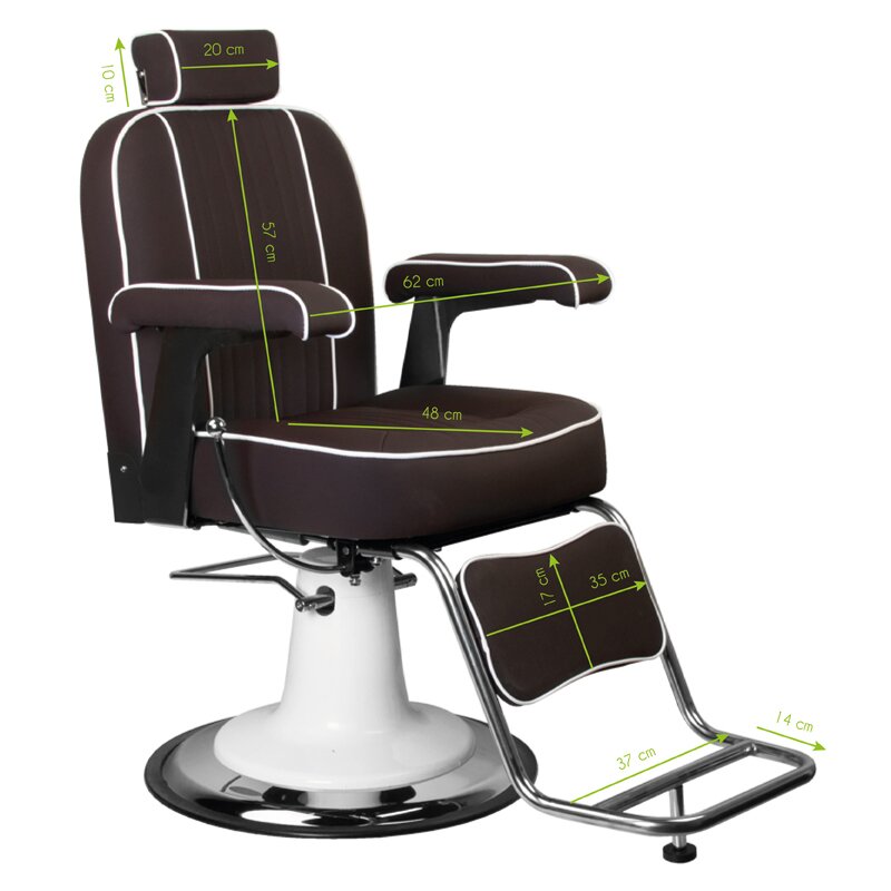 Juuksuritool GABBIANO BARBER CHAIR AMADEO BROWN 6 Juuksuritool GABBIANO BARBER CHAIR AMADEO BROWN 6