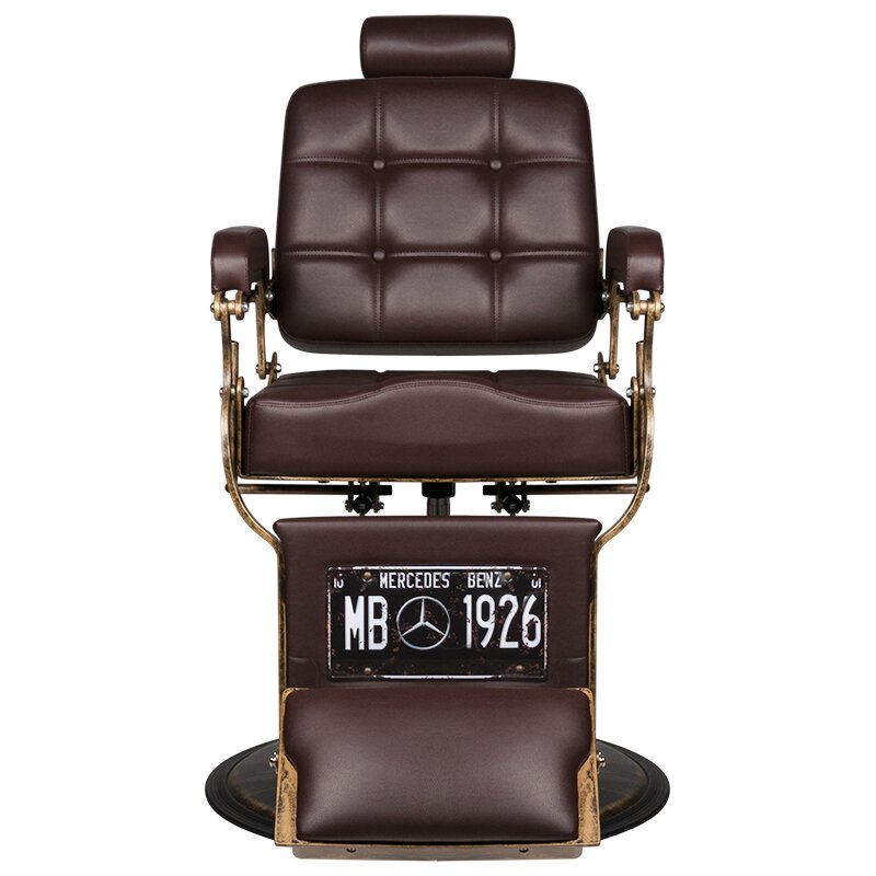 Parturituoli Barber Chair Gabbiano Boss Old Leather Dark Brown 6 Parturituoli Barber Chair Gabbiano Boss Old Leather Dark Brown 6