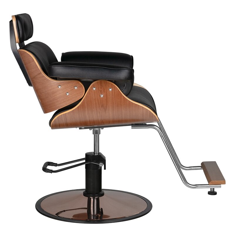 Парикмахерское кресло HAIRDRESSING CHAIR FLORENCE NUT BLACK 1 Парикмахерское кресло HAIRDRESSING CHAIR FLORENCE NUT BLACK 1