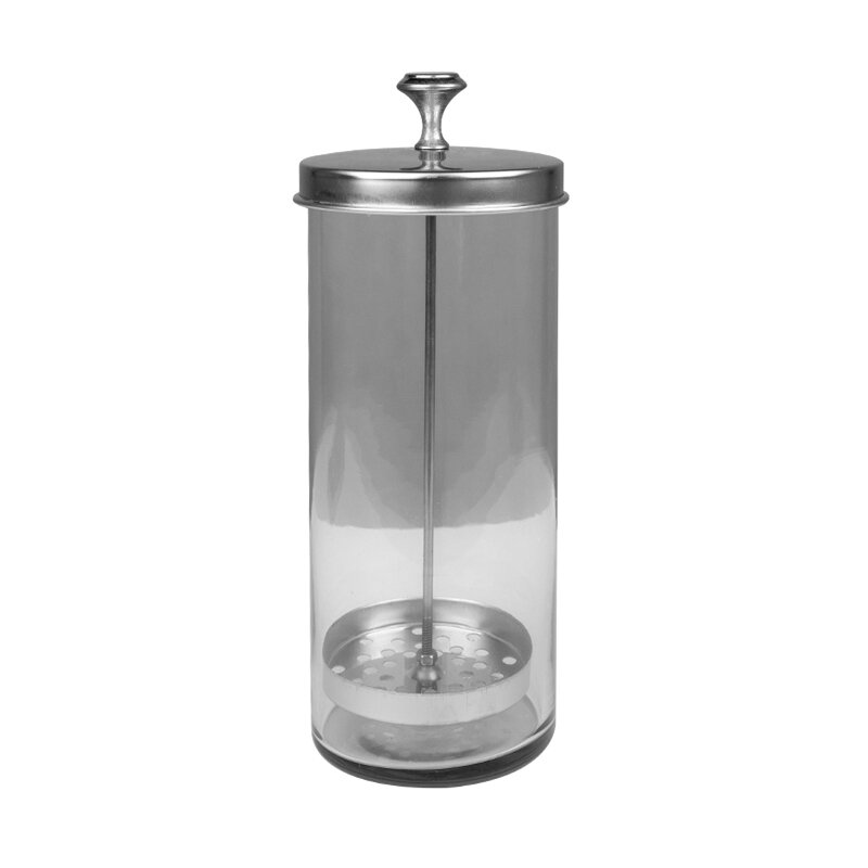 Pojemnik szklany do dezynfekcji narzędzi Q5B 621ml Pojemnik szklany do dezynfekcji narzędzi Q5B 621ml