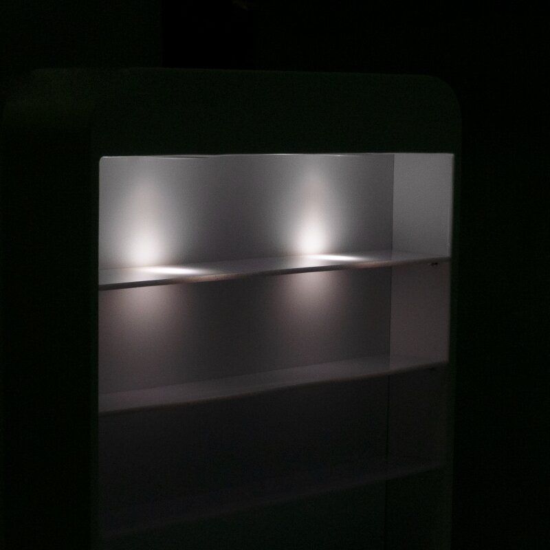 Manikürtisch mit Staubabsaugung COSMETIC DESK LEFT SHELF WHITE 8 Manikürtisch mit Staubabsaugung COSMETIC DESK LEFT SHELF WHITE 8