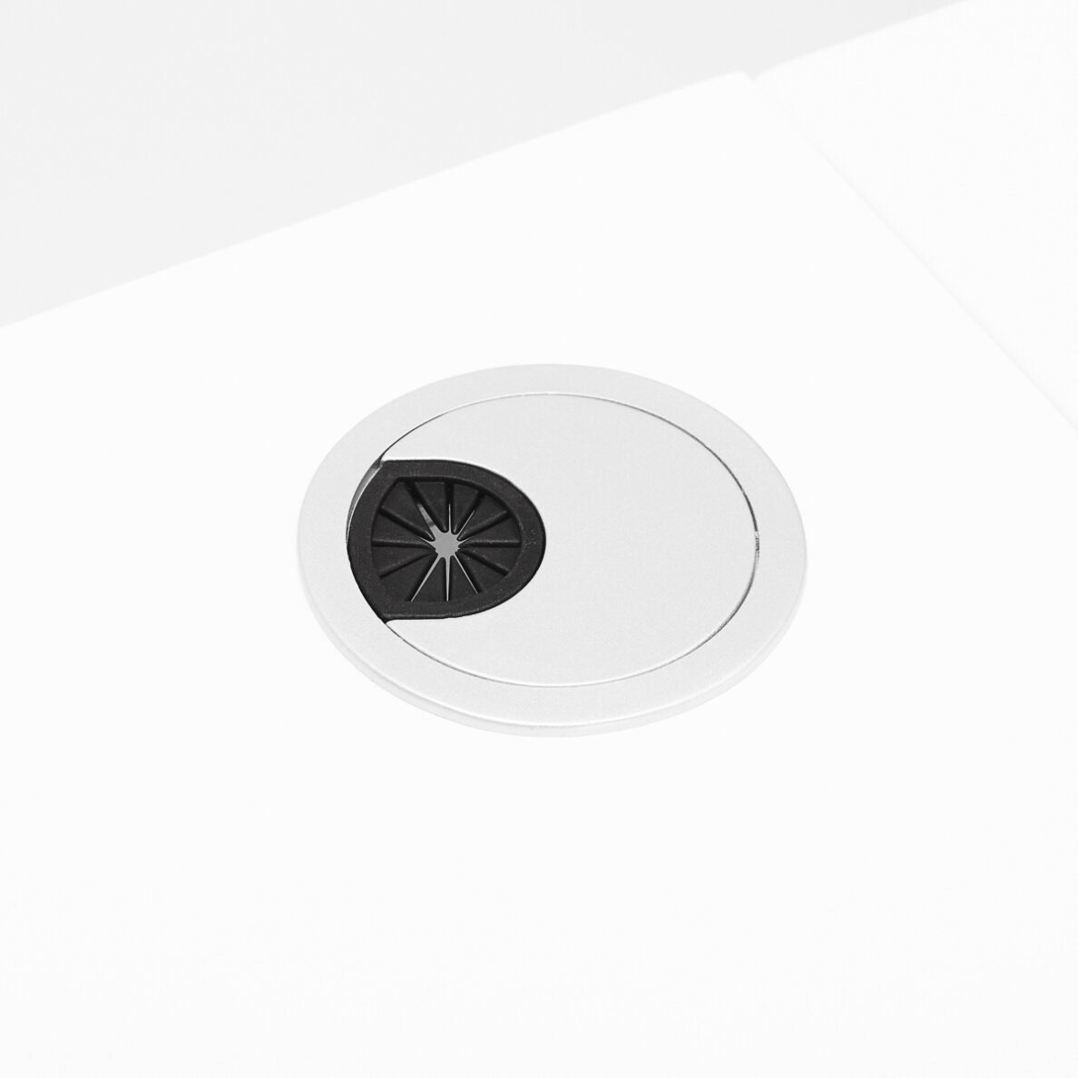 Manikīra galds ar putekļu savācēju IDEAL WHITE RIGHT 8