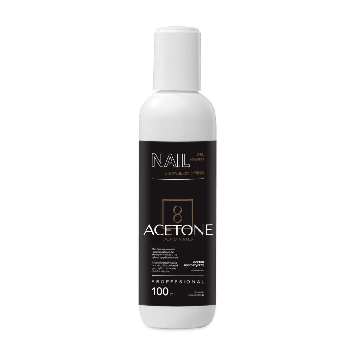 Maasikamaitseline atsetoon küüntele OCHO NAILS, 100 ml Maasikamaitseline atsetoon küüntele OCHO NAILS, 100 ml
