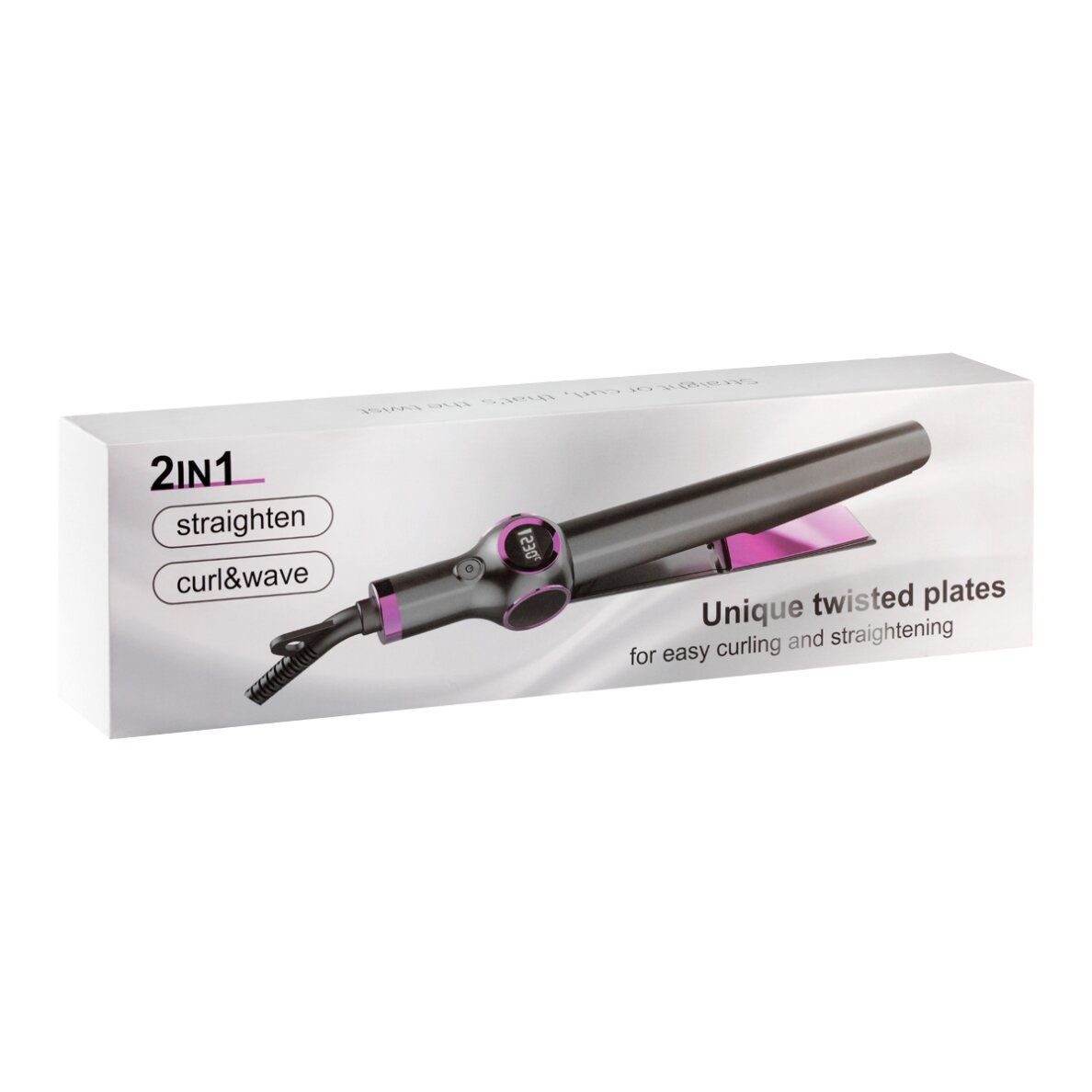 Ierīce matu veidošanai Kesnner 2in1 Curler Straightener 9 Ierīce matu veidošanai Kesnner 2in1 Curler Straightener 9