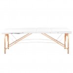 Sulankstomas masažo stalas WOOD COMFORT 3 WHITE