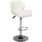 Baaritool BELISSIMO ECO LEATHER CHROME WHITE