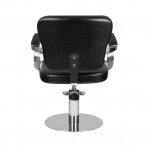 Frizieru krēsls GABBIANO HAIRDRESSING CHAIR MOLISE LUXORIOUS BLACK