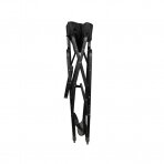 Makiažo kėdė FOLDABLE MAKE-UP CHAIR BLACK