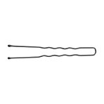 Kokówki fryzjerskie do włosów E-65 300 szt. 6 cm czarne