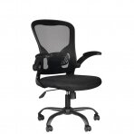 Kontoritool ratastel RECEPTION CHAIR MAX COMFORT 73 BLACK
