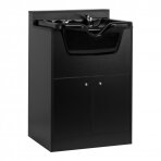 Hairdressing sink with cabinet GABBIANO BB06 BLACK