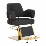 Fotel fryzjerski GABBIANO PROFESSIONAL HAIRDRESSING CHAIR LINZ GOLD BLACK