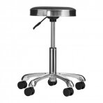 Master krēsls ROMAN BLACK ROUND SILVER