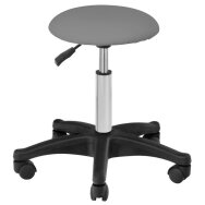 Kosmetoloģijas taburete BEAUTY STOOL GREY