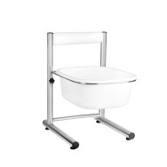 Pedikīra vanniņa ar regulējamu augstumu, hroma