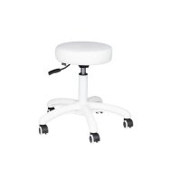 Kosmetoloģijas taburete BEAUTY STOOL ELEGANT WHITE