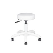 Kosmetoloģijas taburete BEAUTY STOOL ELEGANT WHITE