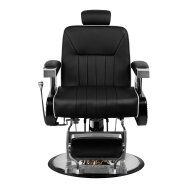 Barber krēsls Barber Chair Gabbiano Livio Black Barber krēsls Barber Chair Gabbiano Livio Black