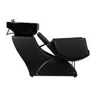 Friseur waschbecken GABBIANO PROFESSIONAL HAIRWASHER SANTIAGO BLACK Friseur waschbecken GABBIANO PROFESSIONAL HAIRWASHER SANTIAGO BLACK