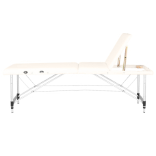Klappbare Massageliege ALU COMFORT 3 CREAM