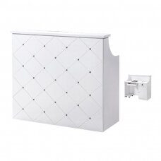 Vastuvõtulaud HAIR SYSTEM RECEPTION DESK INSTYLE WHITE