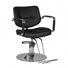 Frizieru krēsls GABBIANO HAIRDRESSING CHAIR CITRUS BLACK