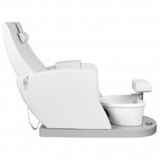Pedikīra krēsls ar kāju vannu FOTEL SPA AZZURRO 016 WHITE