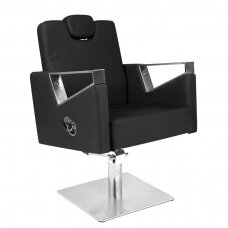 Kirpyklos kėdė GABBIANO BARBER HAIRDRESSING CHAIR VILNIUS ALPHA BLACK