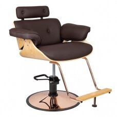 Hairdressing chair HAIRDRESSING CHAIR FLORENCE BELLA BROWN